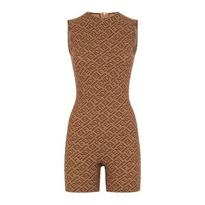 COPY - Brand new Fendi X Skims Sleeveless mid thigh bodysuit